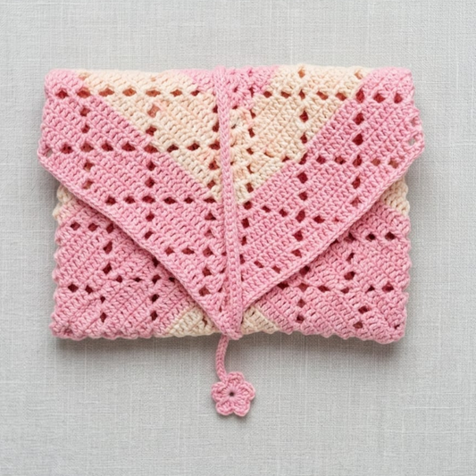 Handmade crochet quran cover