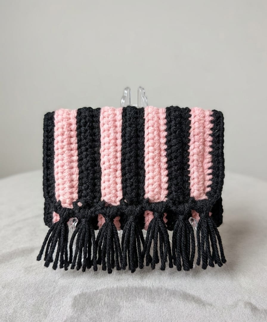 Hand Crafted Crouchet Pouches
