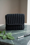 Handmade crochet mini pouch