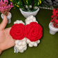Handmade crochet gajra
